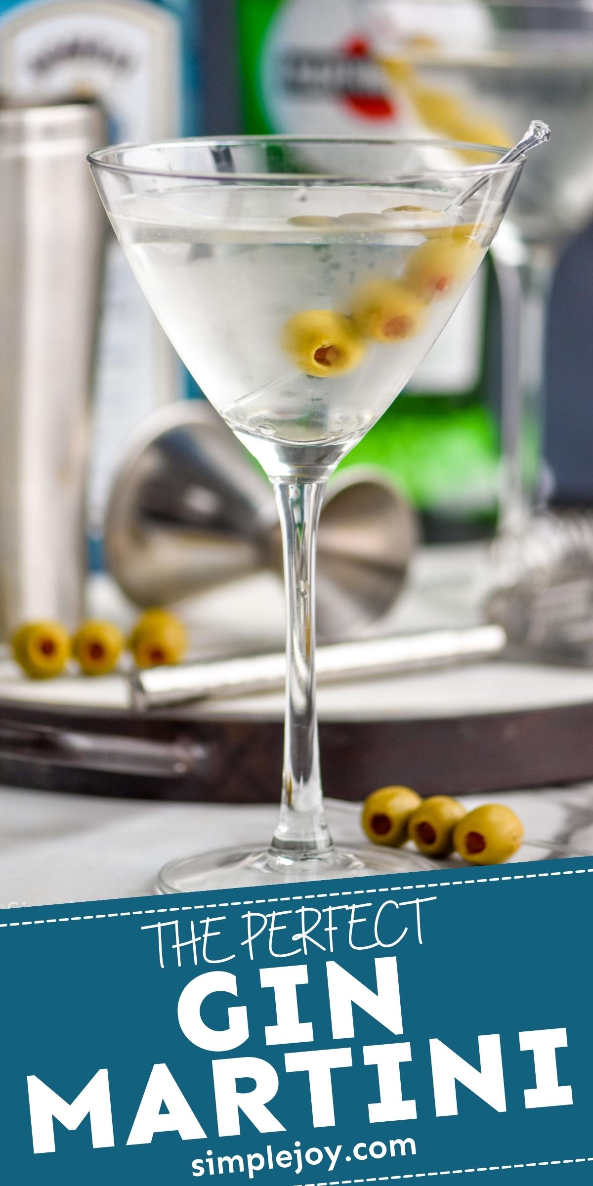 Gin Martini Recipe Simple Joy