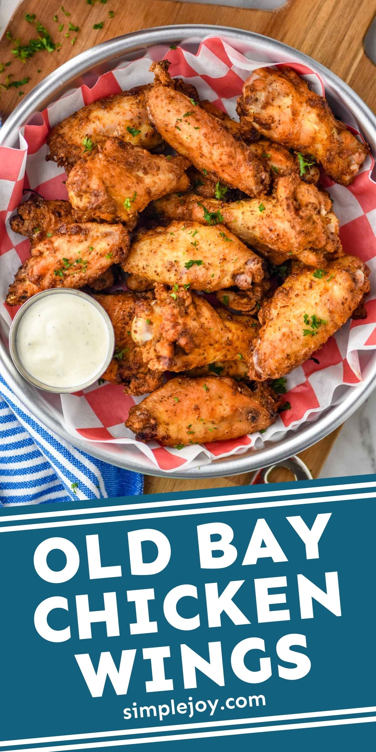 Old Bay Chicken Wings Simple Joy