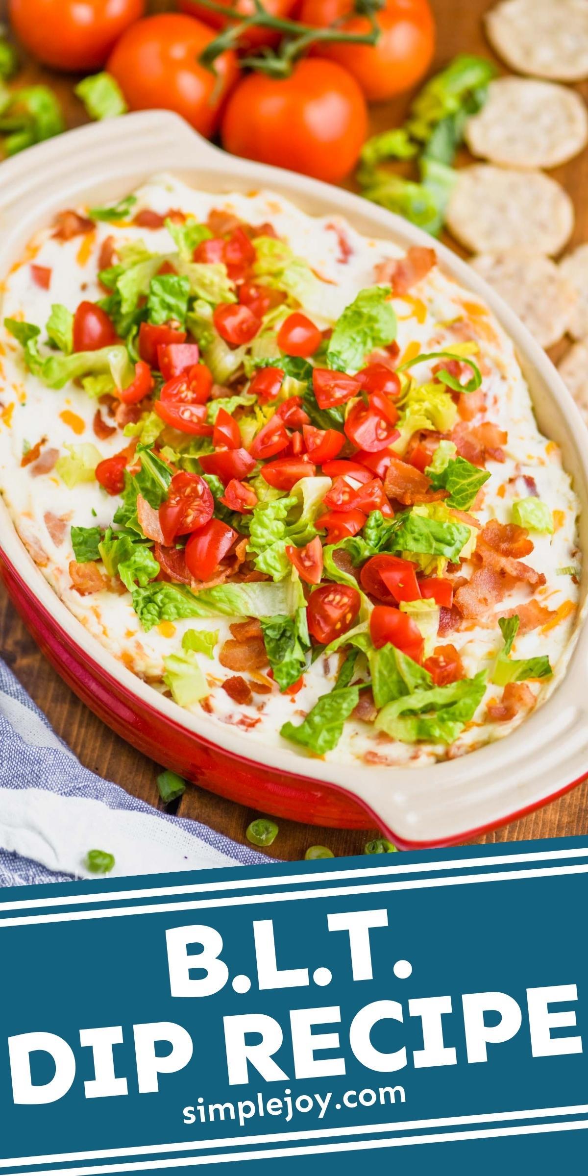 Blt Dip Hot Blt Dip Simple Joy