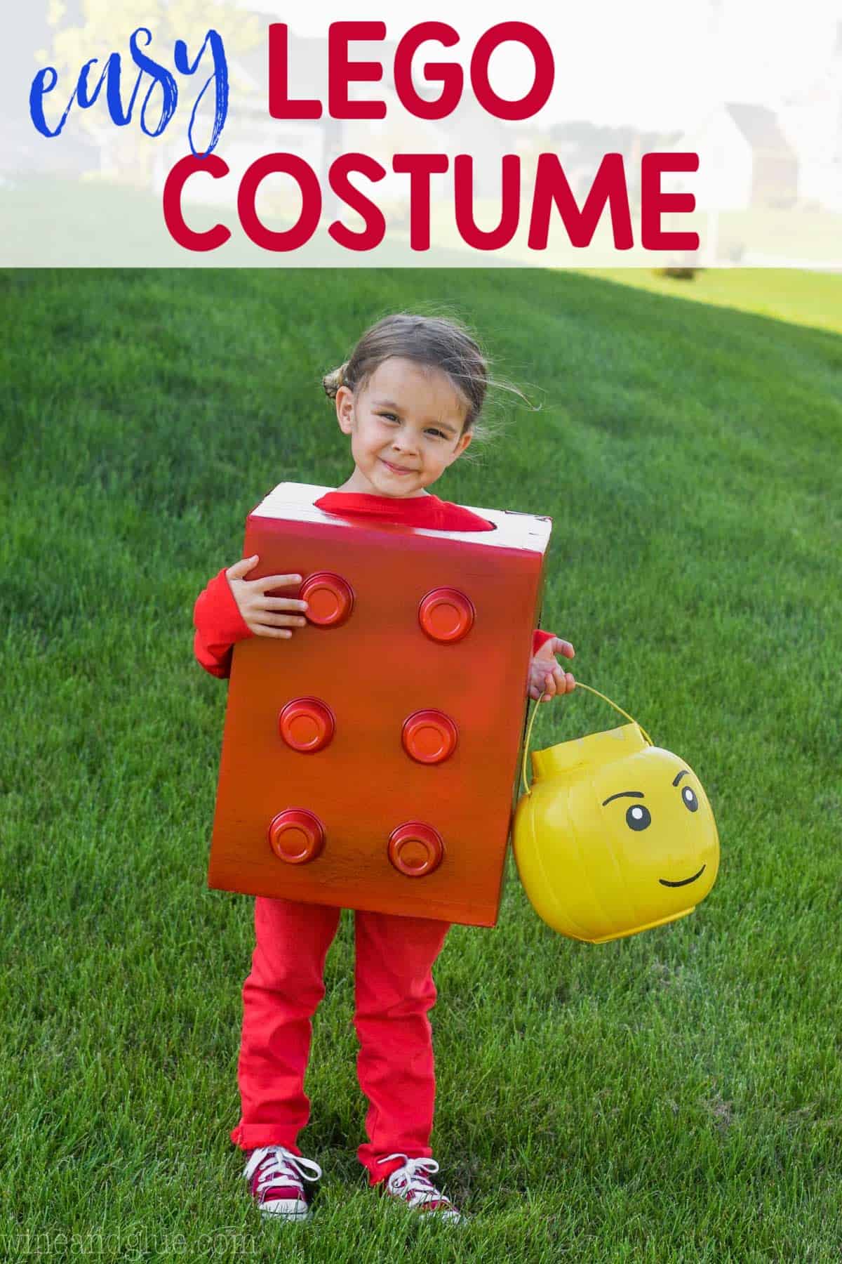 Easy Lego Halloween Costume for Kids - Simple Joy