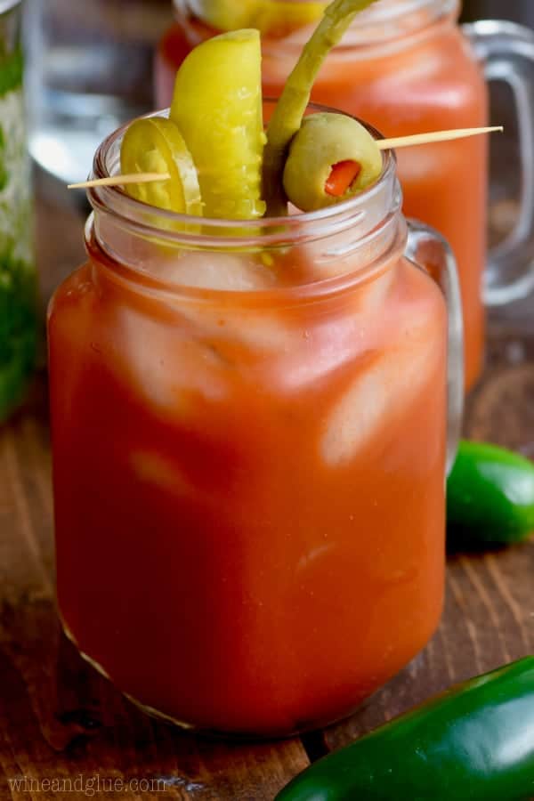 These Jalapeño Bloody Marys have the delicious smoky flavor of jalapeños in vodka makes this bloody mary recipe a must make for any brunch!