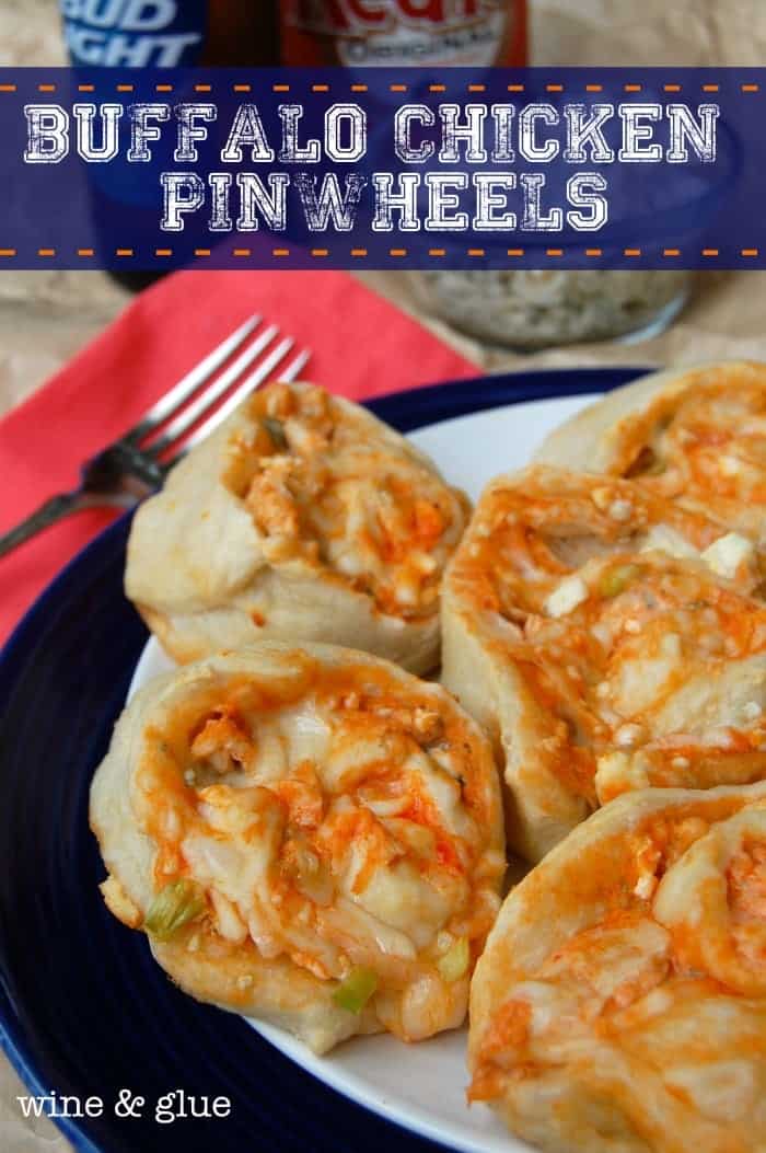 Buffalo Chicken Pinwheels