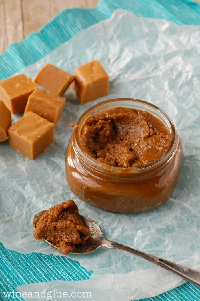Home Made Cookie Butter!  Now you can make all the great Cookie Butter recipes even if you can't find it! via www.wineandglue.com