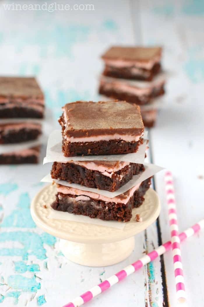  These Chocolate Raspberry Brownies are deliciously easy and such a perfect flavor combo!