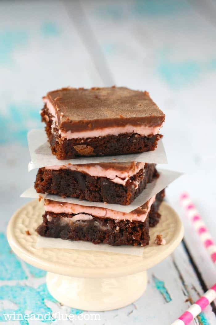  These Chocolate Raspberry Brownies are deliciously easy and such a perfect flavor combo!