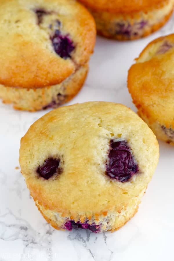 Delicious and moist muffins that combine the flavors of cherry and banana
