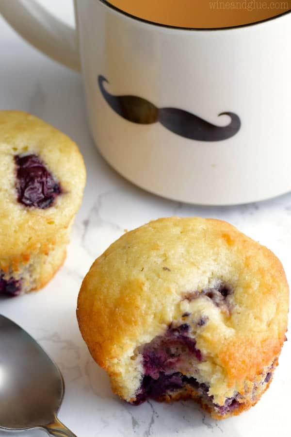 Delicious and moist muffins that combine the flavors of cherry and banana