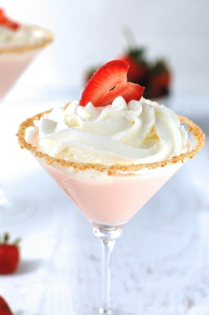 Strawberry Shortcake Martini - 1