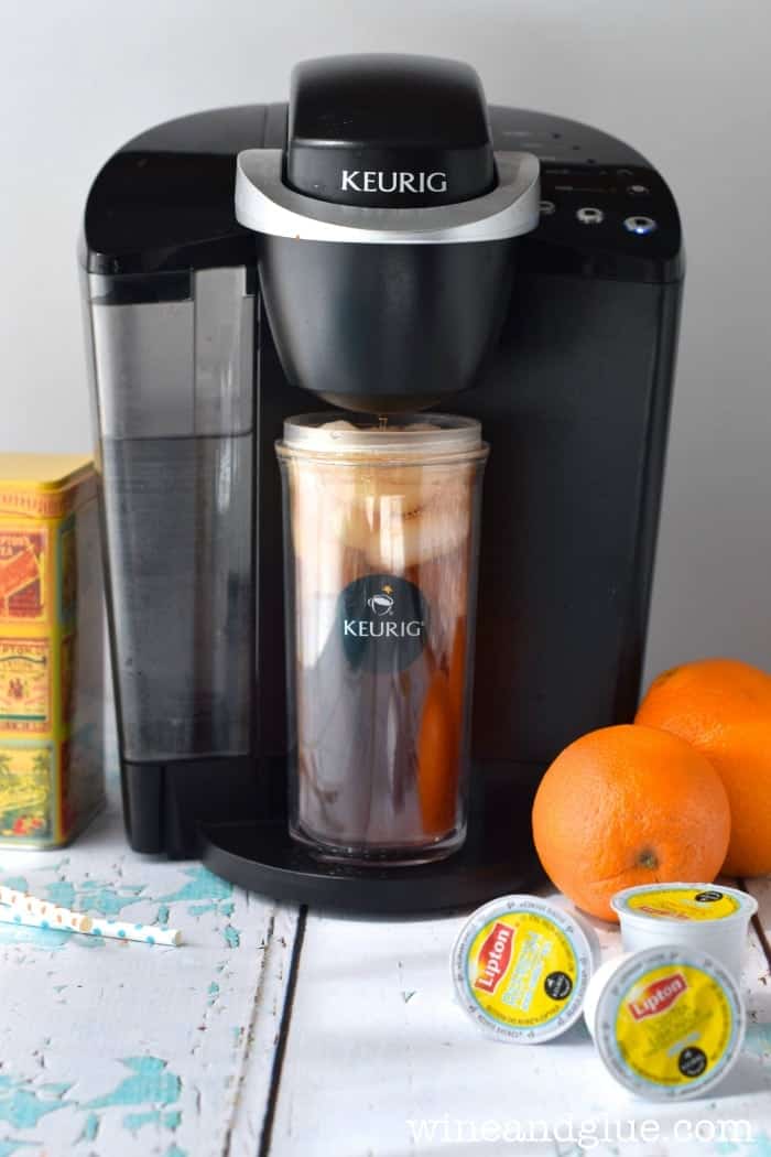 Lipton Tea K-Cups make it easy to have iced tea in minutes!
