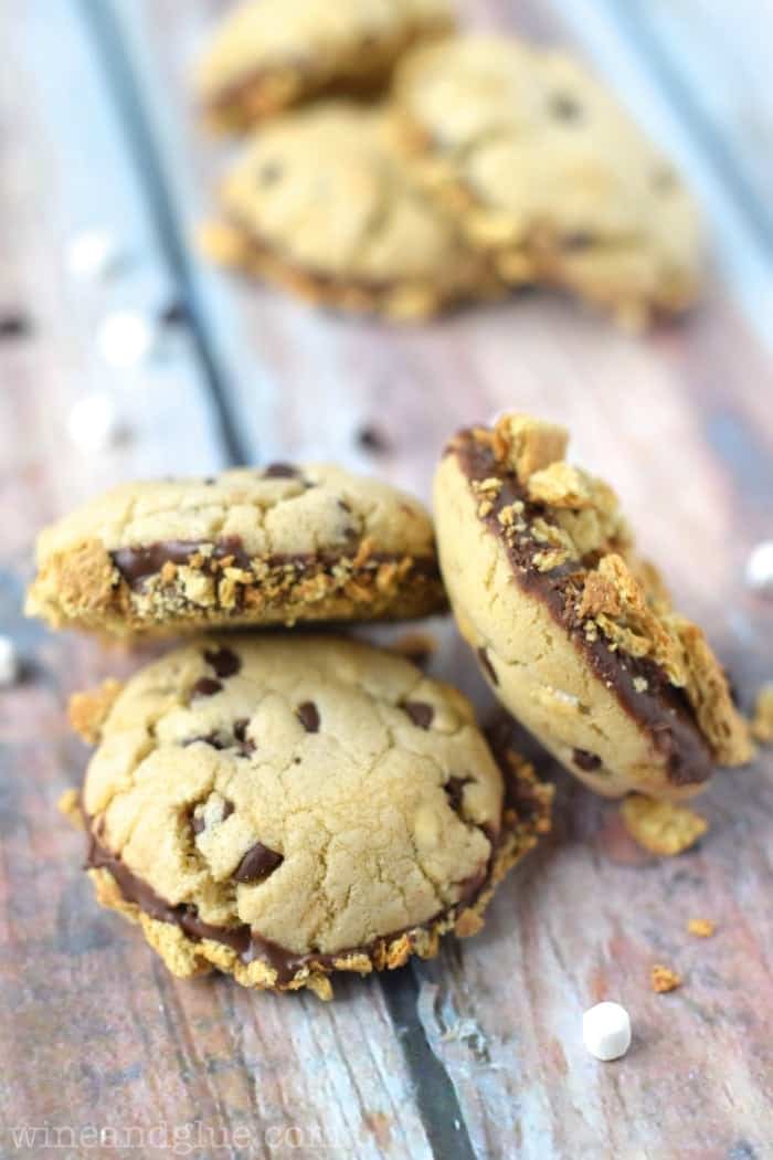 These Chocolate Dipped S'mores Cookies are the perfect summer treat without the campfire!