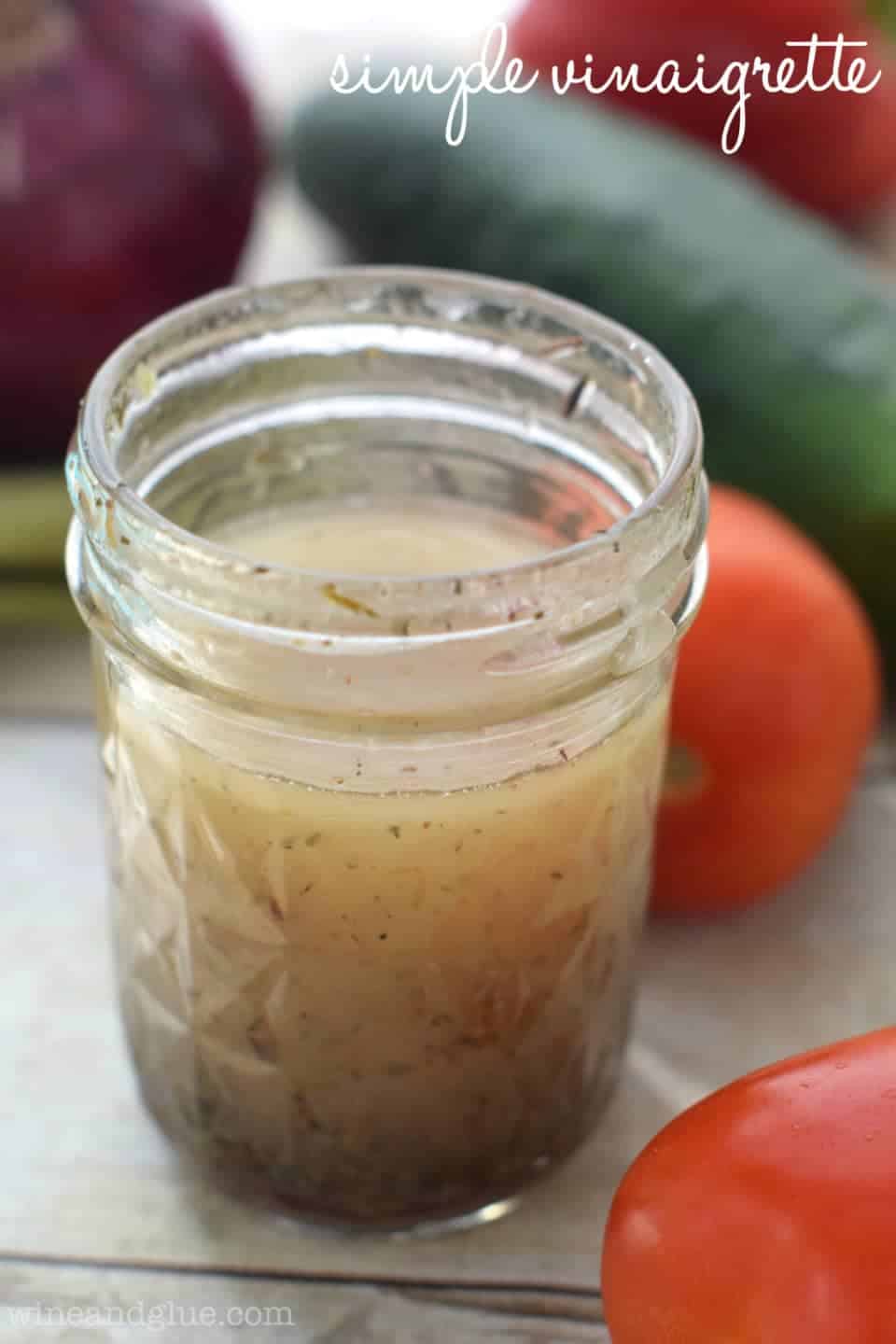 An easy Vinaigrette Recipe that is the perfect compliment to a wide range of salads and dishes!