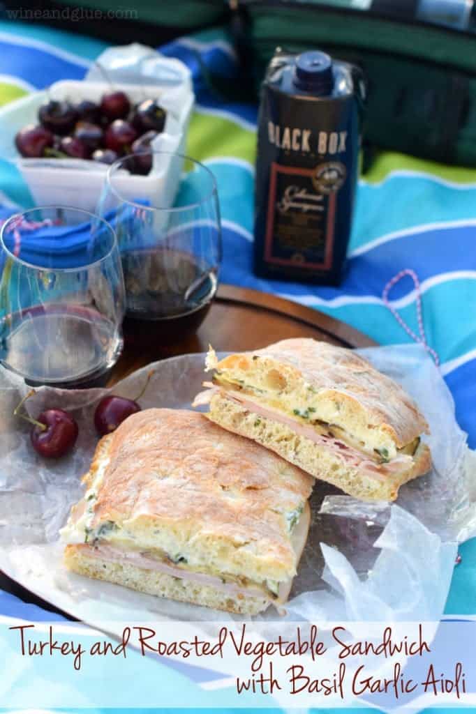 A delicious and easy sandwich that's perfect for a summer picnic!