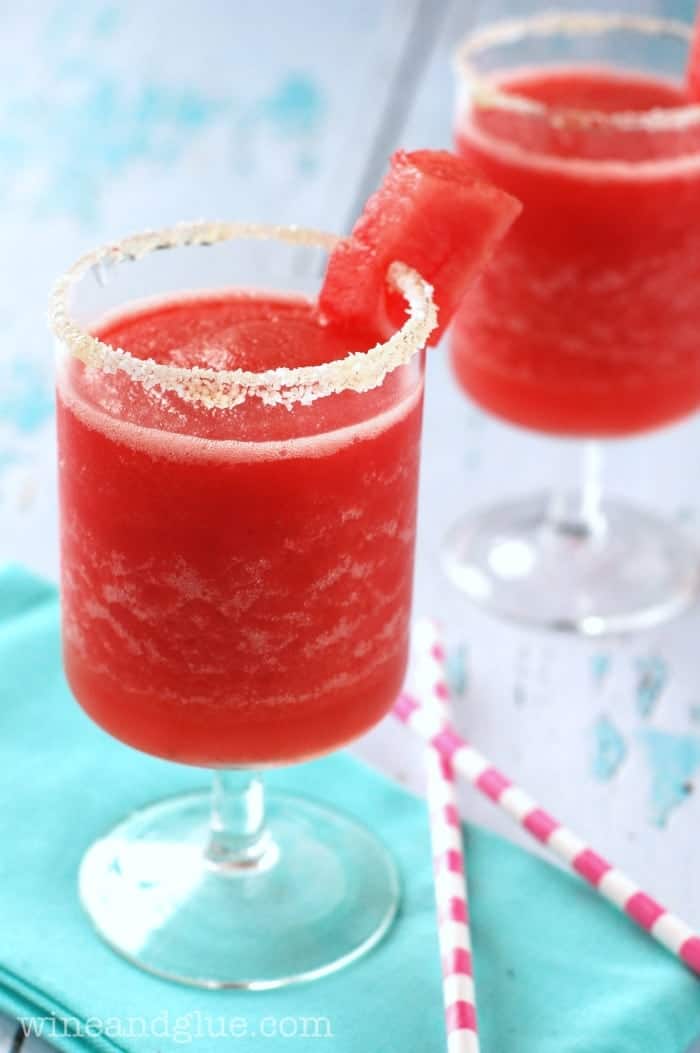 Watermelon Margaritas | Delicious and easy, made two ways!