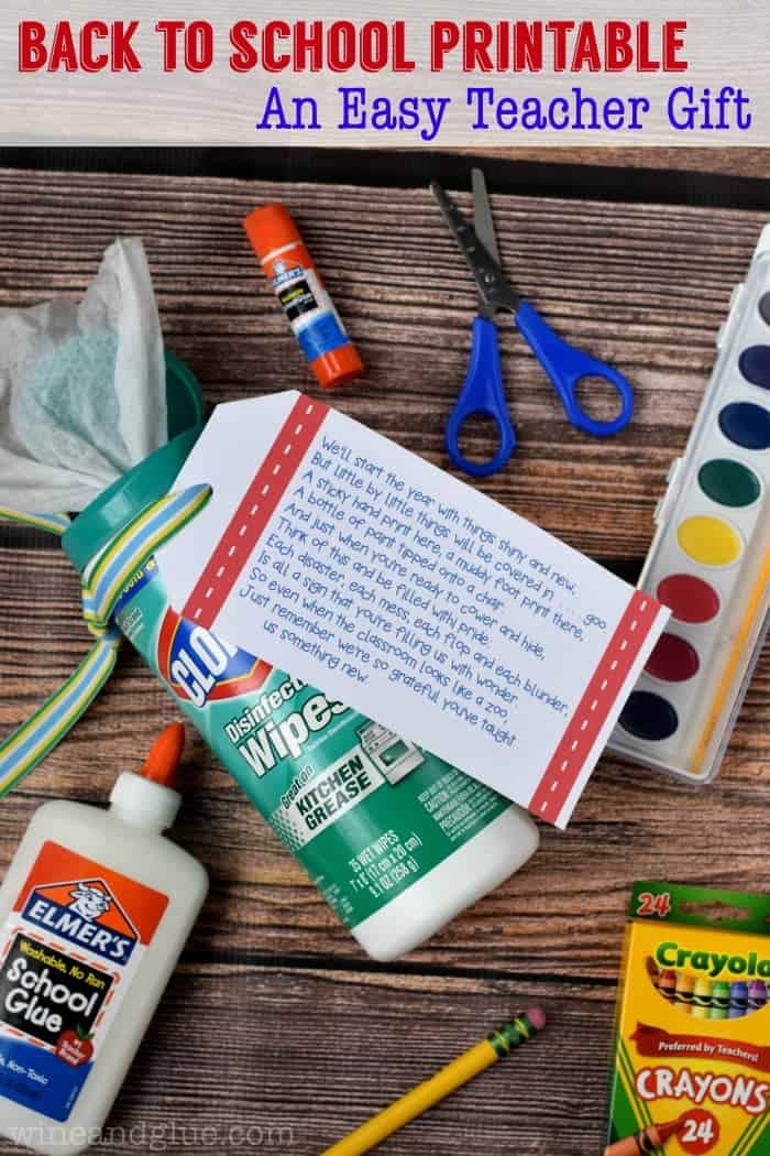 Back to School Printable  An Easy Teacher Gift - 60