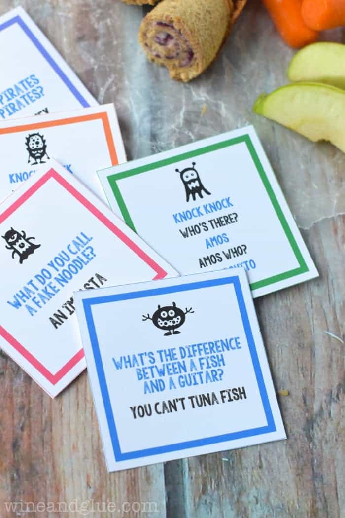 Free Printable Lunch Box Jokes