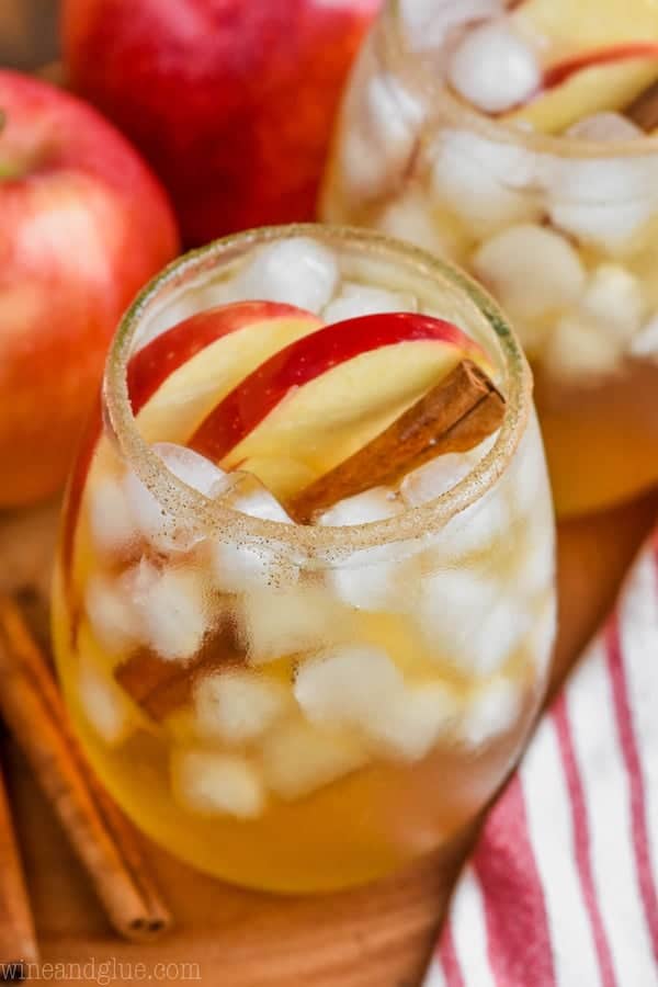 the best apple cider margarita