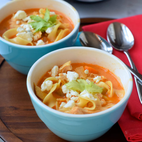 Creamy Crockpot Chicken Noodle Soup - Simple Joy