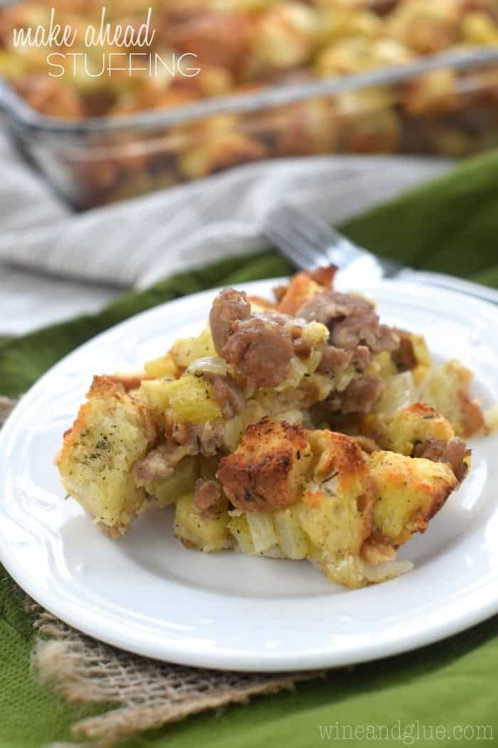 Make Ahead Stuffing