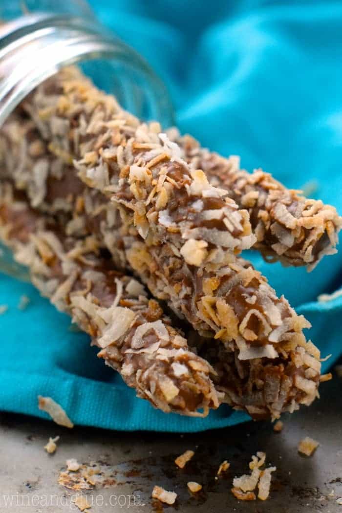 These Chocolate Butterscotch Pretzels with Toasted Coconut are a really simple treat to make, but so delicious! 
