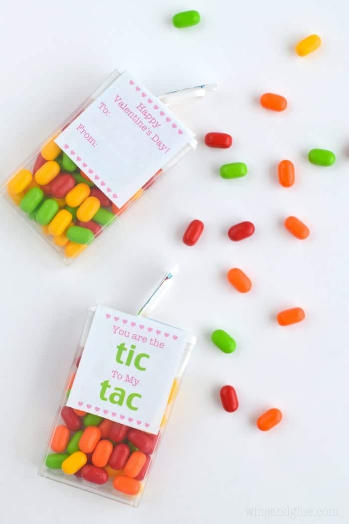 Free Tic Tac Valentine Printable - 90