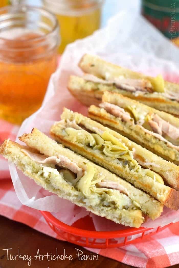 This Turkey Artichoke Panini is like your favorite cafe sandwich at home!