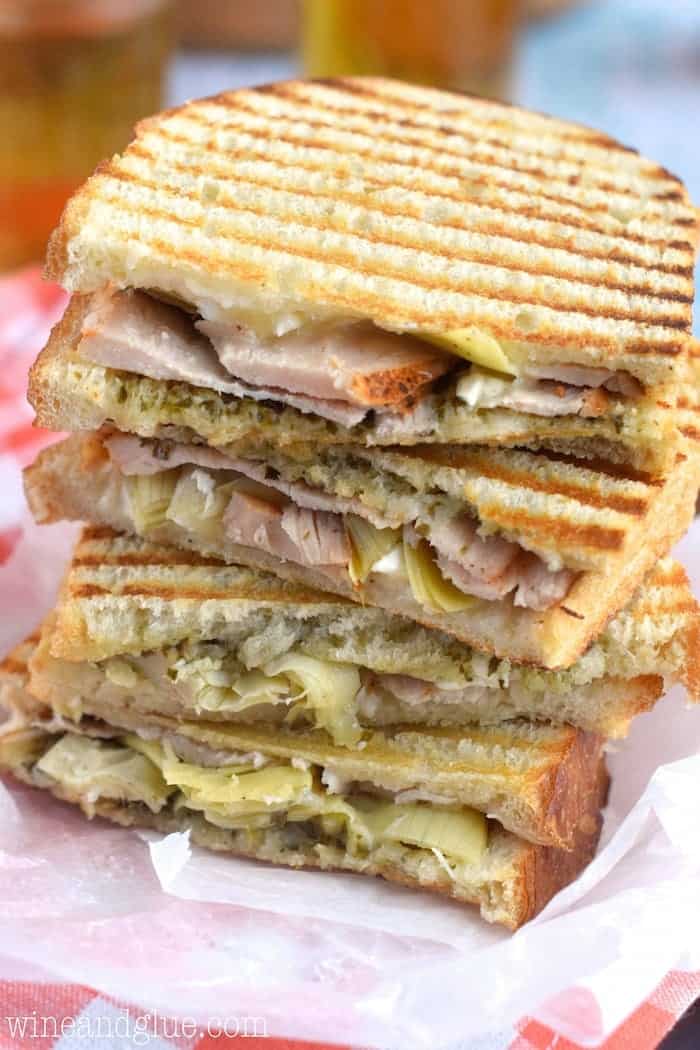 This Turkey Artichoke Panini is like your favorite cafe sandwich at home!