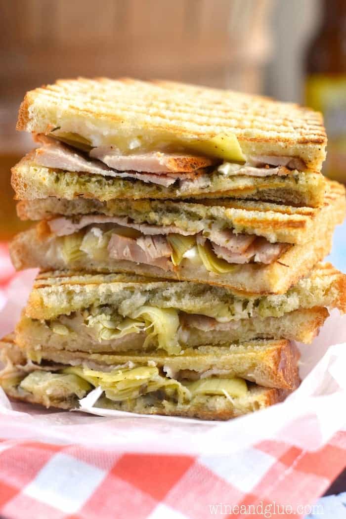 This Turkey Artichoke Panini is like your favorite cafe sandwich at home!