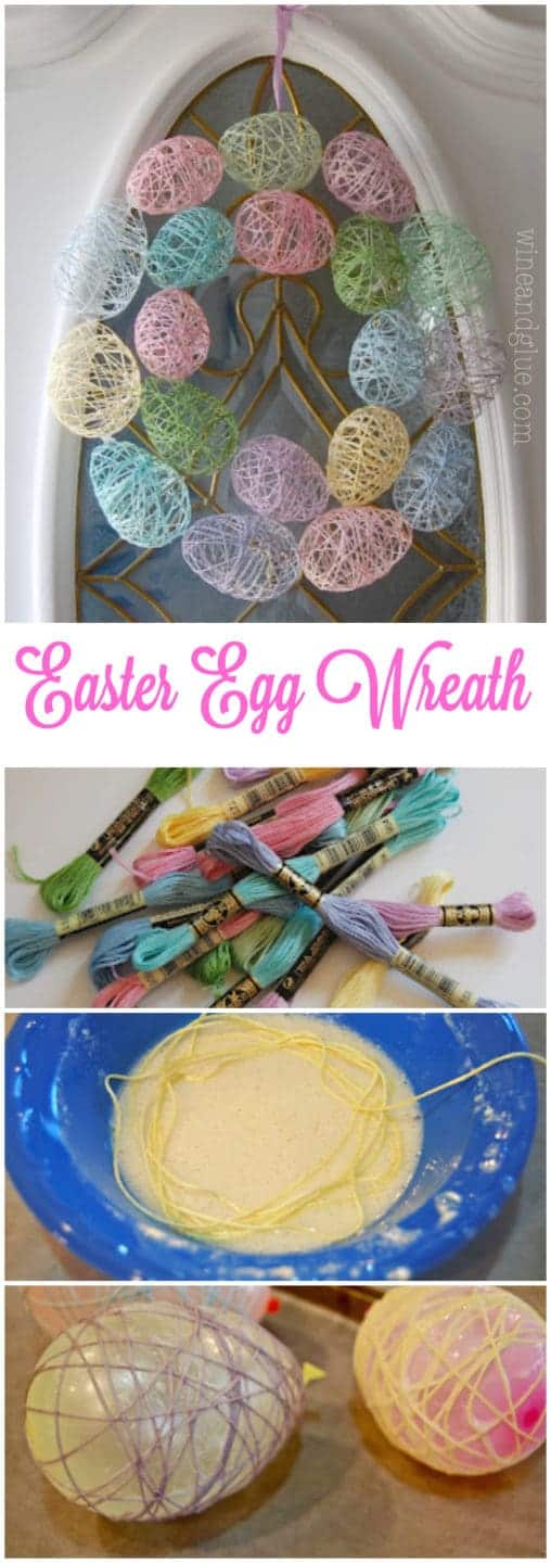 Easter Egg Wreath | A simple and easy diy!