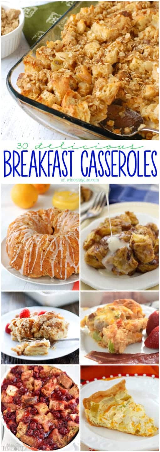 Thirty delicious Breakfast Casseroles that just made your weekend a little easier and a lot more tasty!