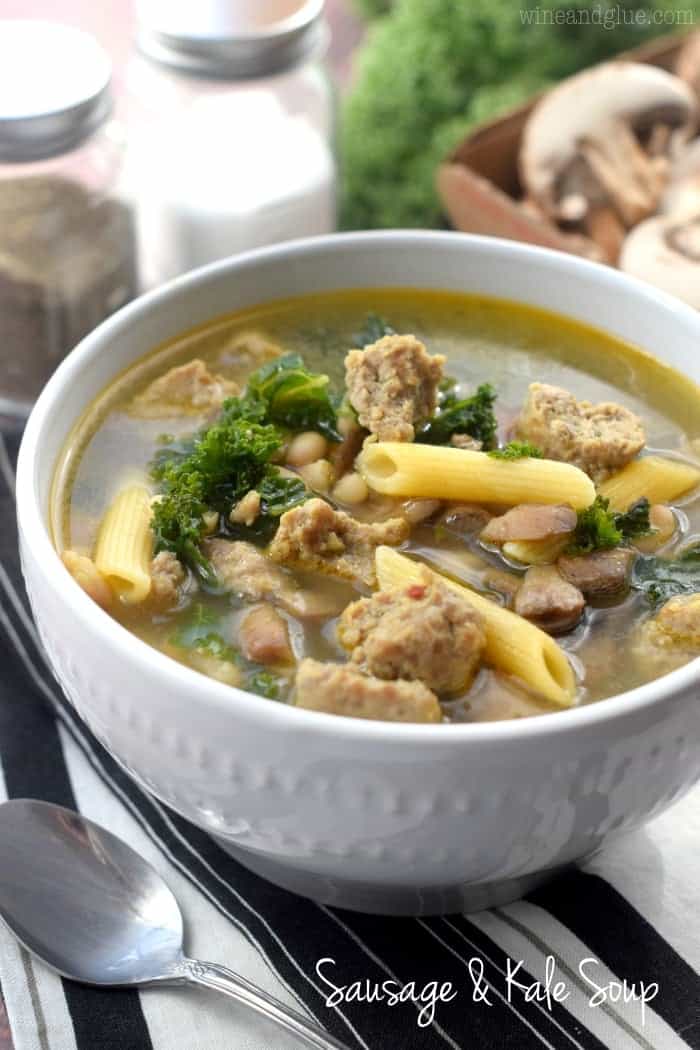 Sausage & Kale Soup