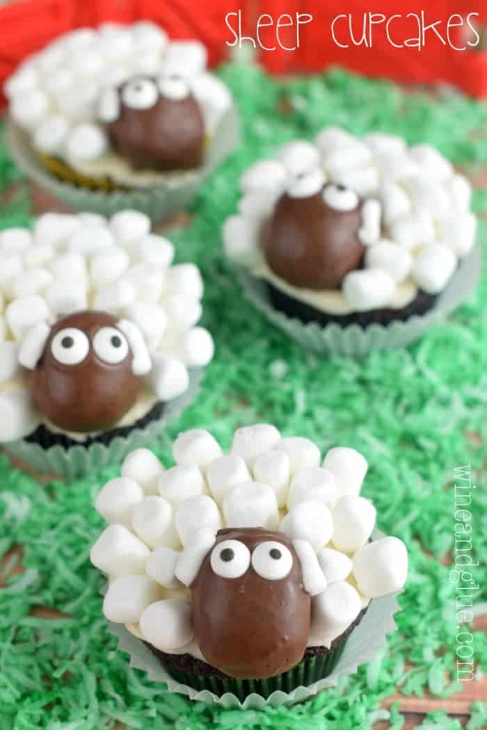 Sheep Cupcakes - 49