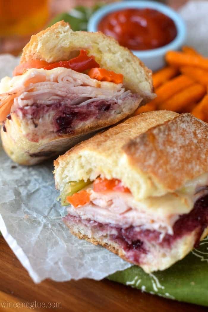 This Blackberry Turkey Sub is one of my favorite things to order and my favorite restaurant!  Simple but FULL of flavor!