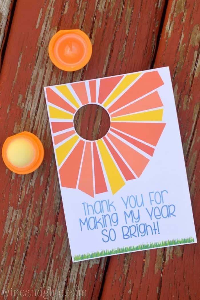 This EOS Lip Balm Teacher Appreciation Printable makes for an easy and cute teacher appreciation note!