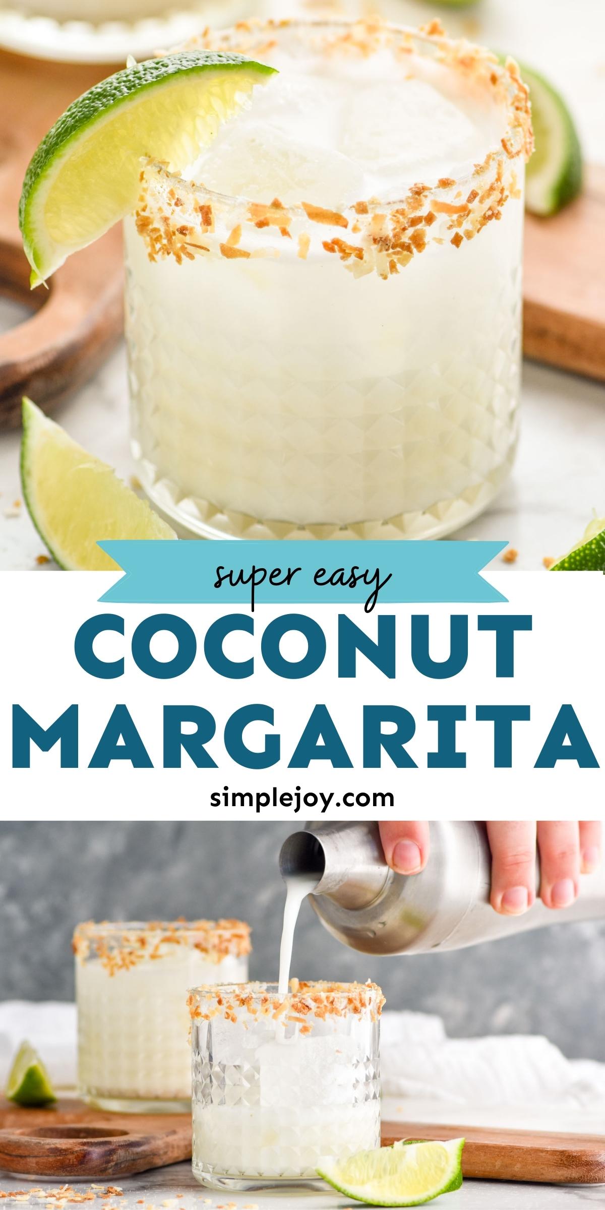 Coconut Margarita Simple Joy