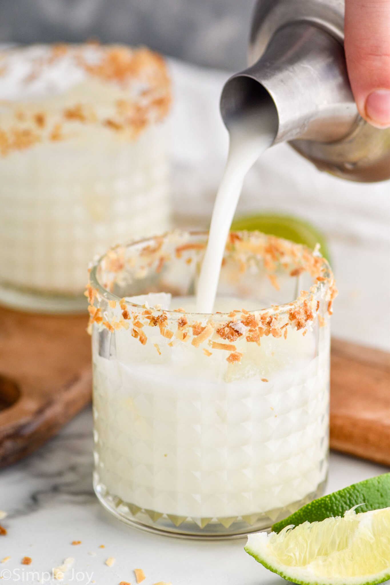 Coconut Margarita Simple Joy