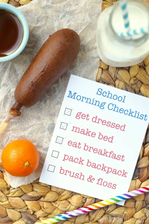 This Before and After School Checklist takes a small bit of the the crazy out of the two most hectic times a day, before and after school!