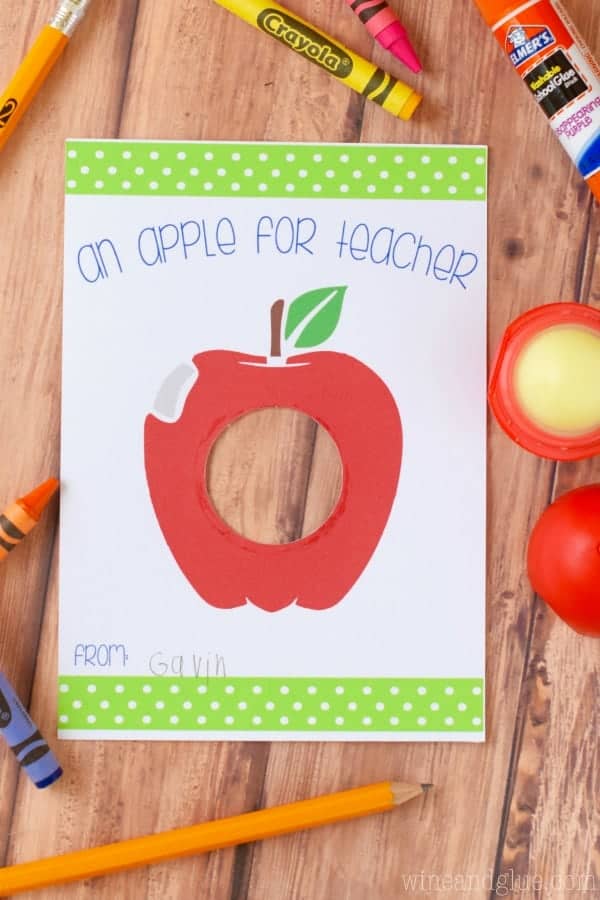 EOS Apple For Teacher Printable  FREE PDF File or Silhouette Print   Cut  - 60