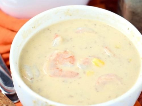 Spicy Shrimp Corn And Potato Bisque Simple Joy