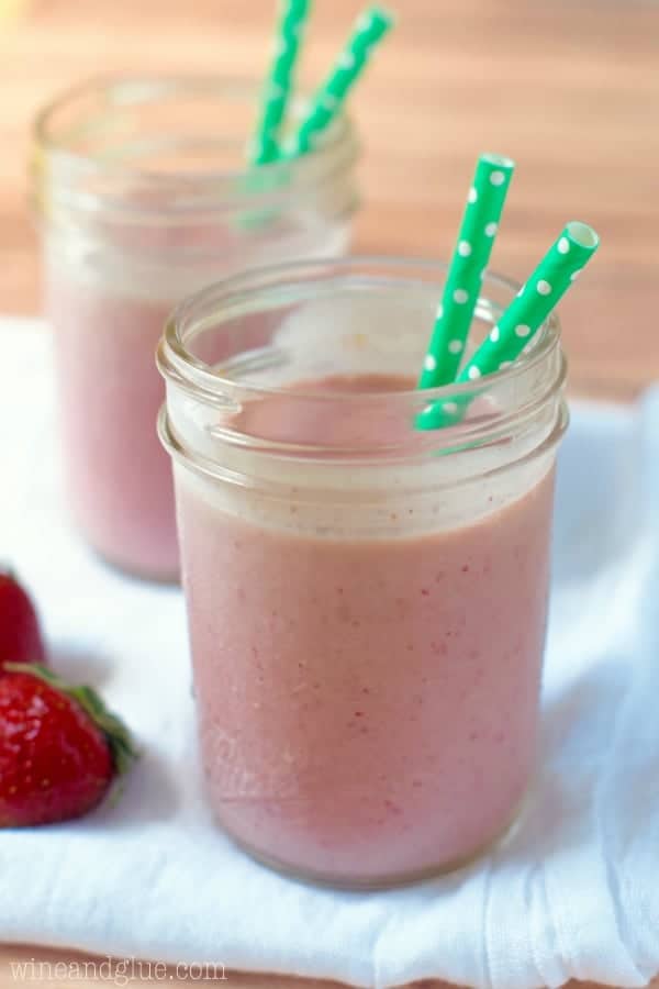 Strawberry Peanut Butter Smoothie