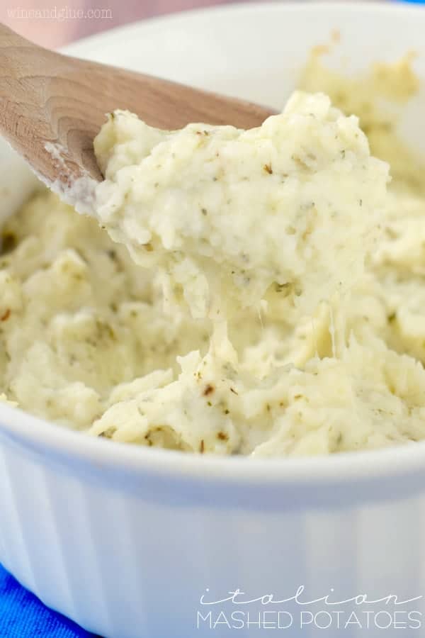 Italian Mashed Potatoes