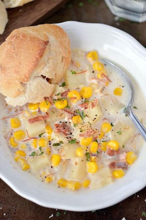 Slow Cooker Corn Chowder