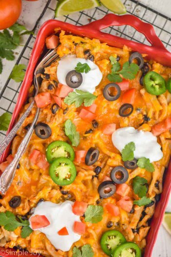 Walking Taco Casserole - Simple Joy