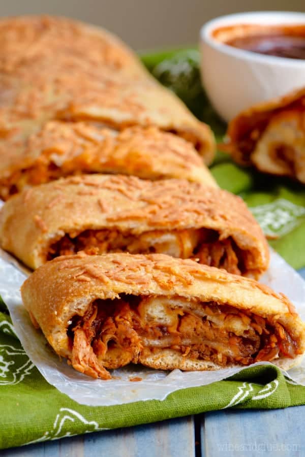 BBQ Chicken Pizza Roll - Simple Joy