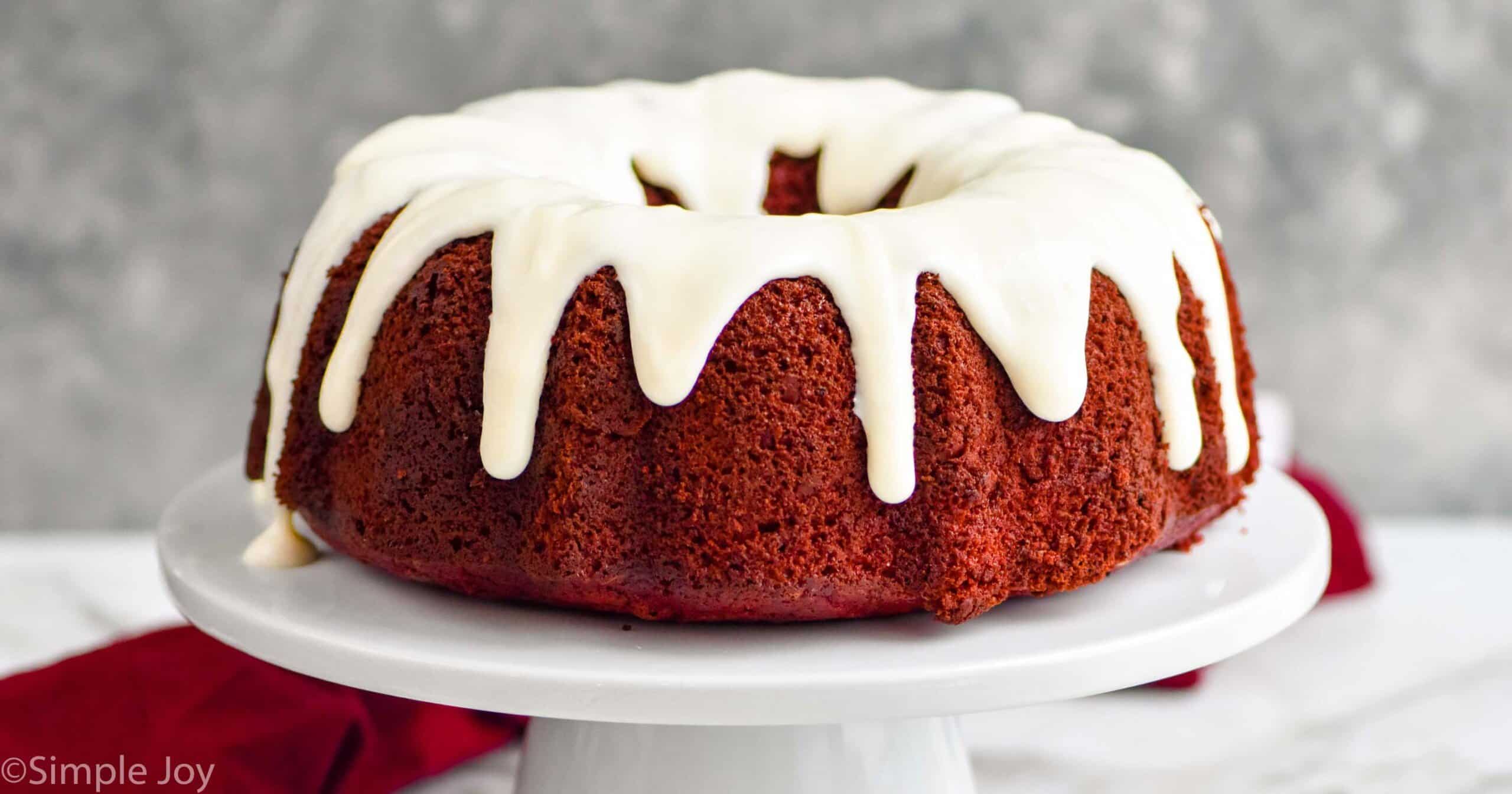 Red Velvet Bundt Cake Simple Joy