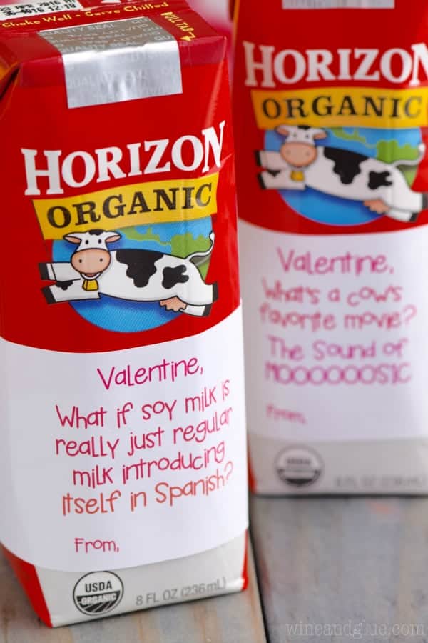 Free Valentine Milk Box Printables!