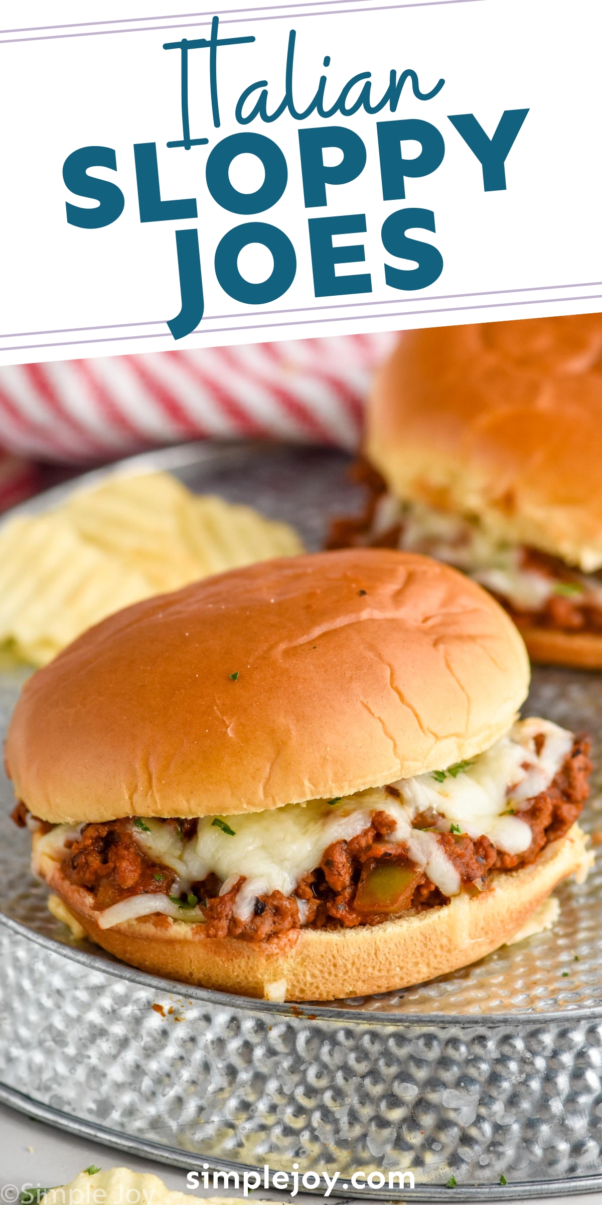 Italian Sloppy Joes - Simple Joy