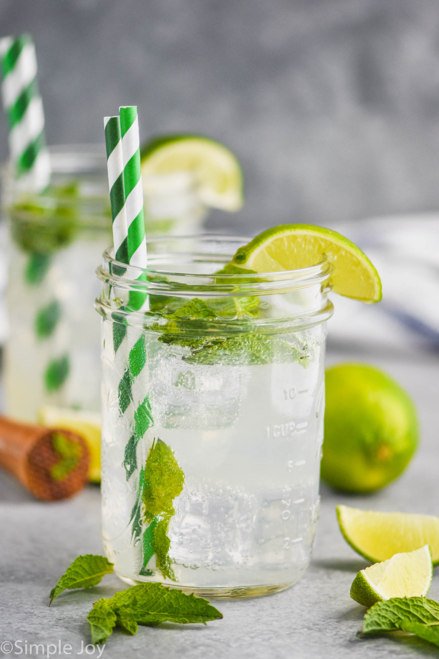 Low Calorie Mojito - Simple Joy (90 calories!)