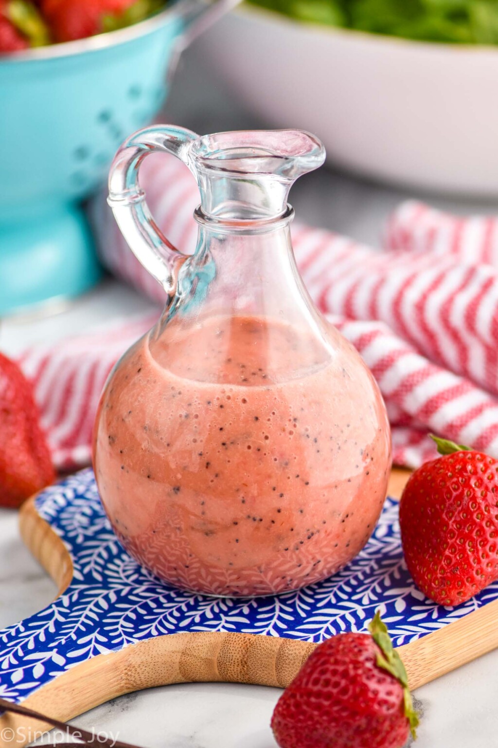 Strawberry Salad Dressing - Simple Joy