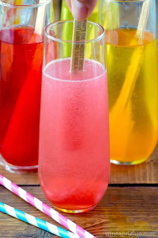 These Tropical Mocktails are only TWO INGREDIENTS and are such a fun treat for the kiddos!
