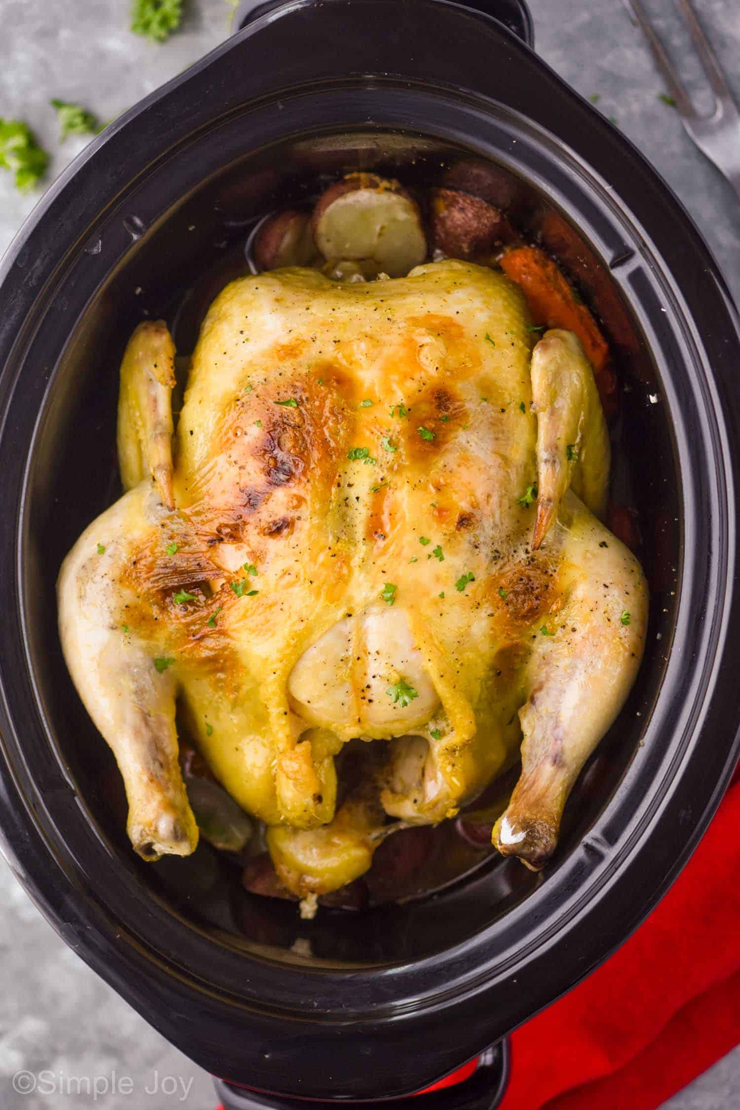 How To Cook A Whole Chicken In The Crock Pot